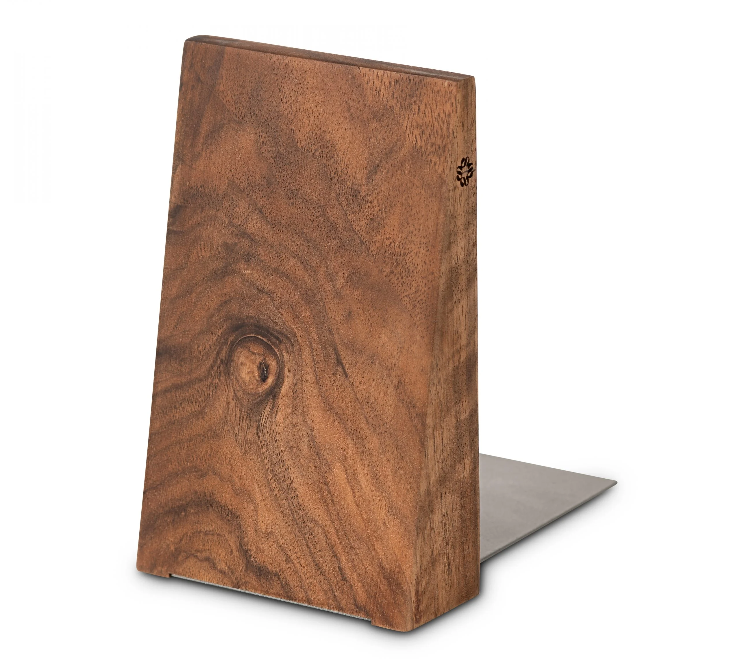 TILISMA Handmade Wooden Book Ends - Decorative Bookends for Shelves - Image 7