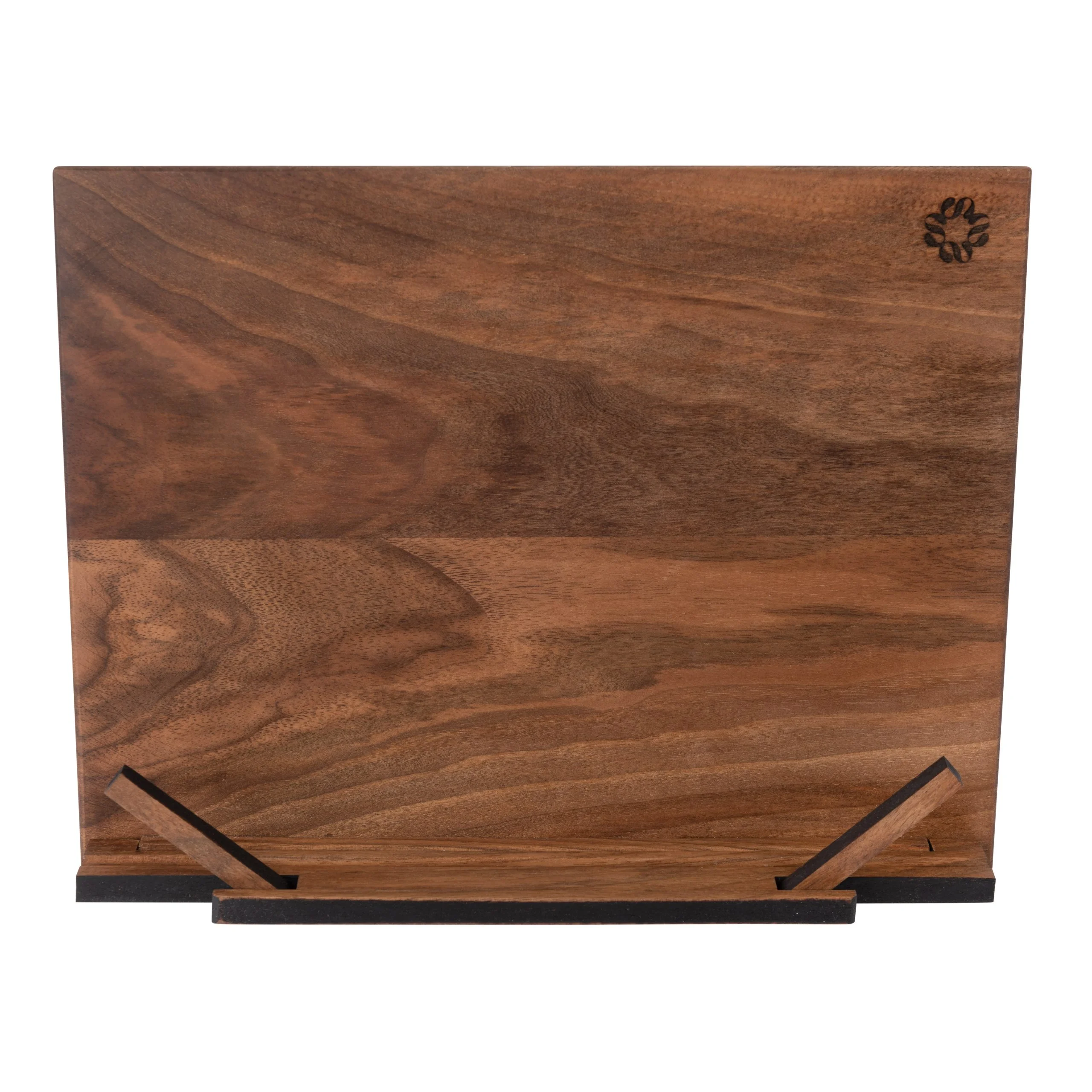 TILISMA Handmade Wooden Book Stand - Cookbook & Tablet Holder - Image 11