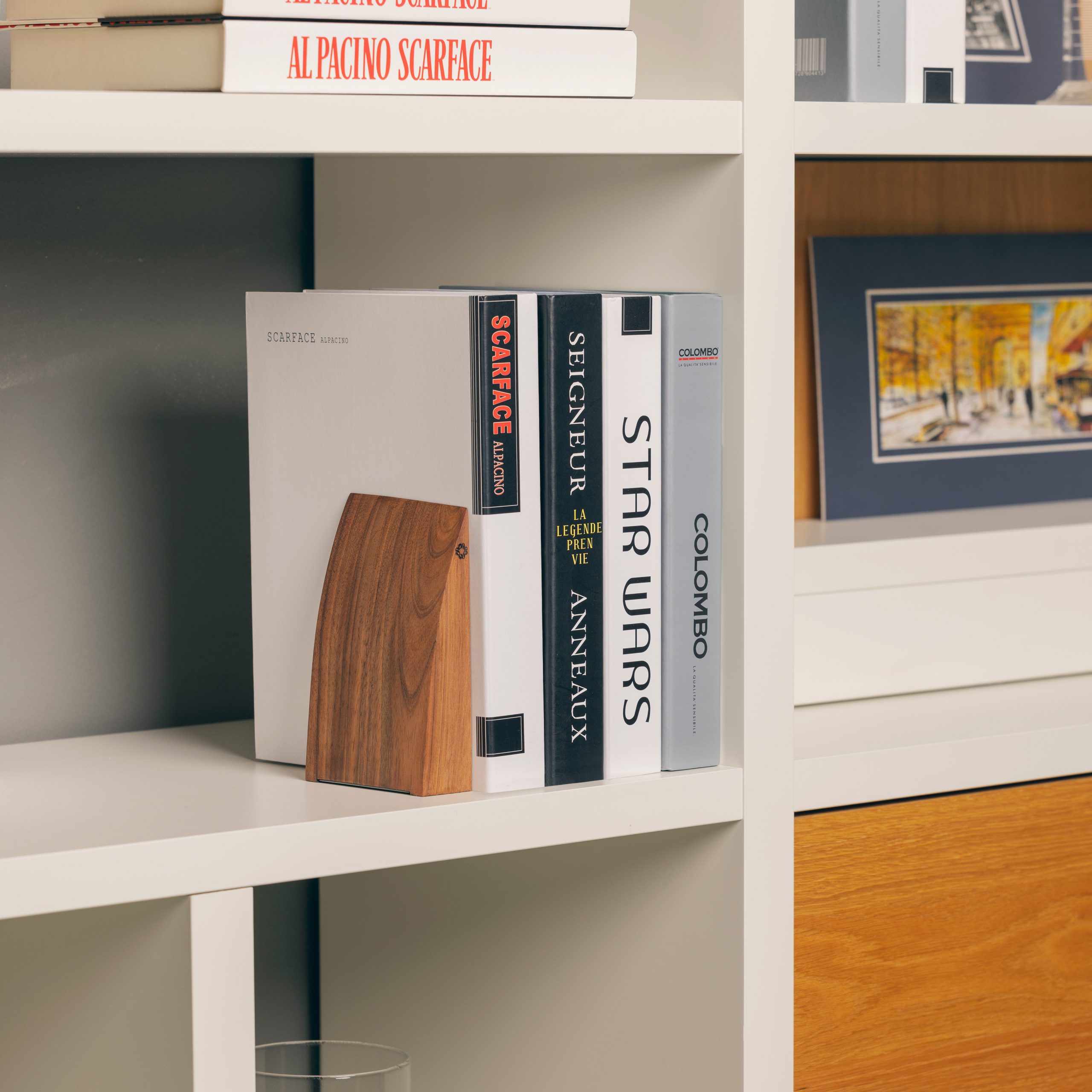 TILISMA Book Page Holder – Handmade Natural Walnut Thumb